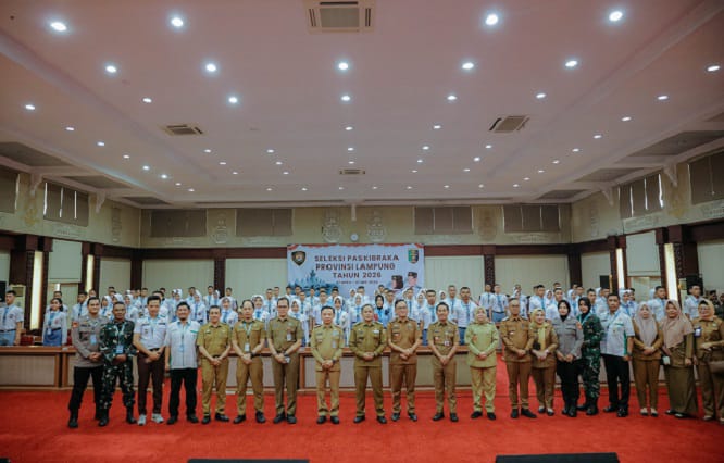 Seleksi Paskibraka 2026 Dimulai, Pemprov Lampung Cari Putra-Putri Terbaik