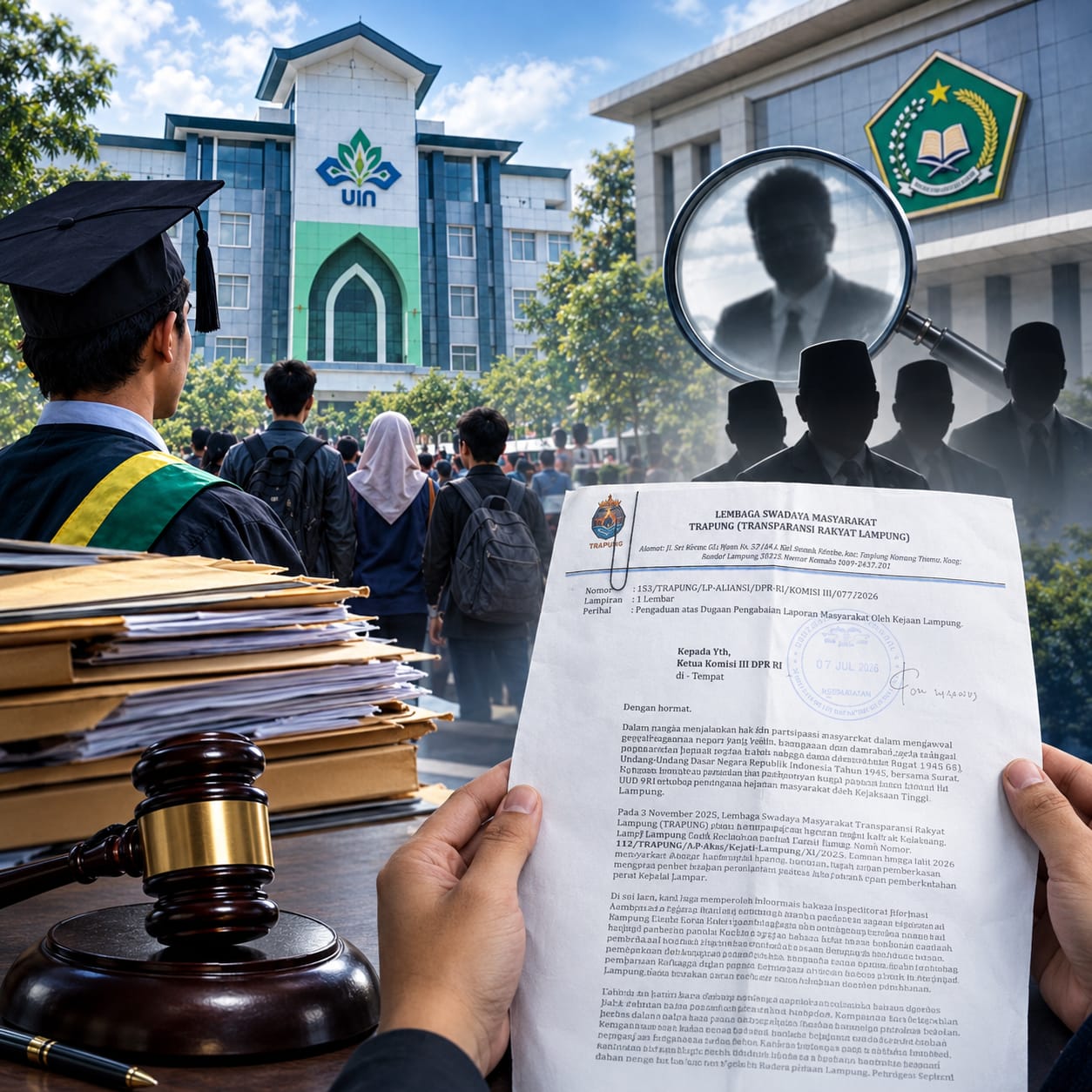 Dugaan Pelanggaran di UIN RIL Disorot, Inspektorat Kemenag Didesak Buka Kejelasan